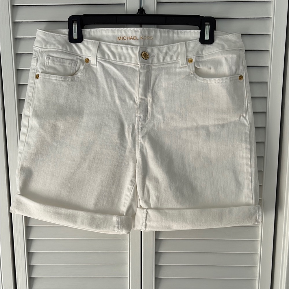 Michael Kors Women's White Shorts